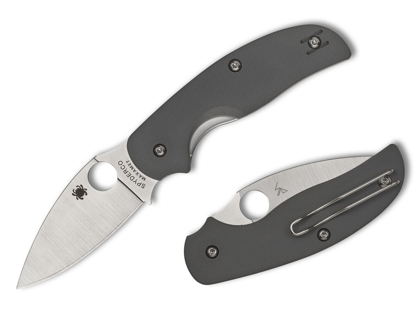Spyderco Sage 1 3" Maxamet Gray G10 Folding Knife C123GPGY