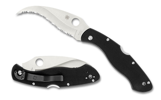 Spyderco Civilian 4.125" VG-10 SpyderEdge Folding Knife C12GS