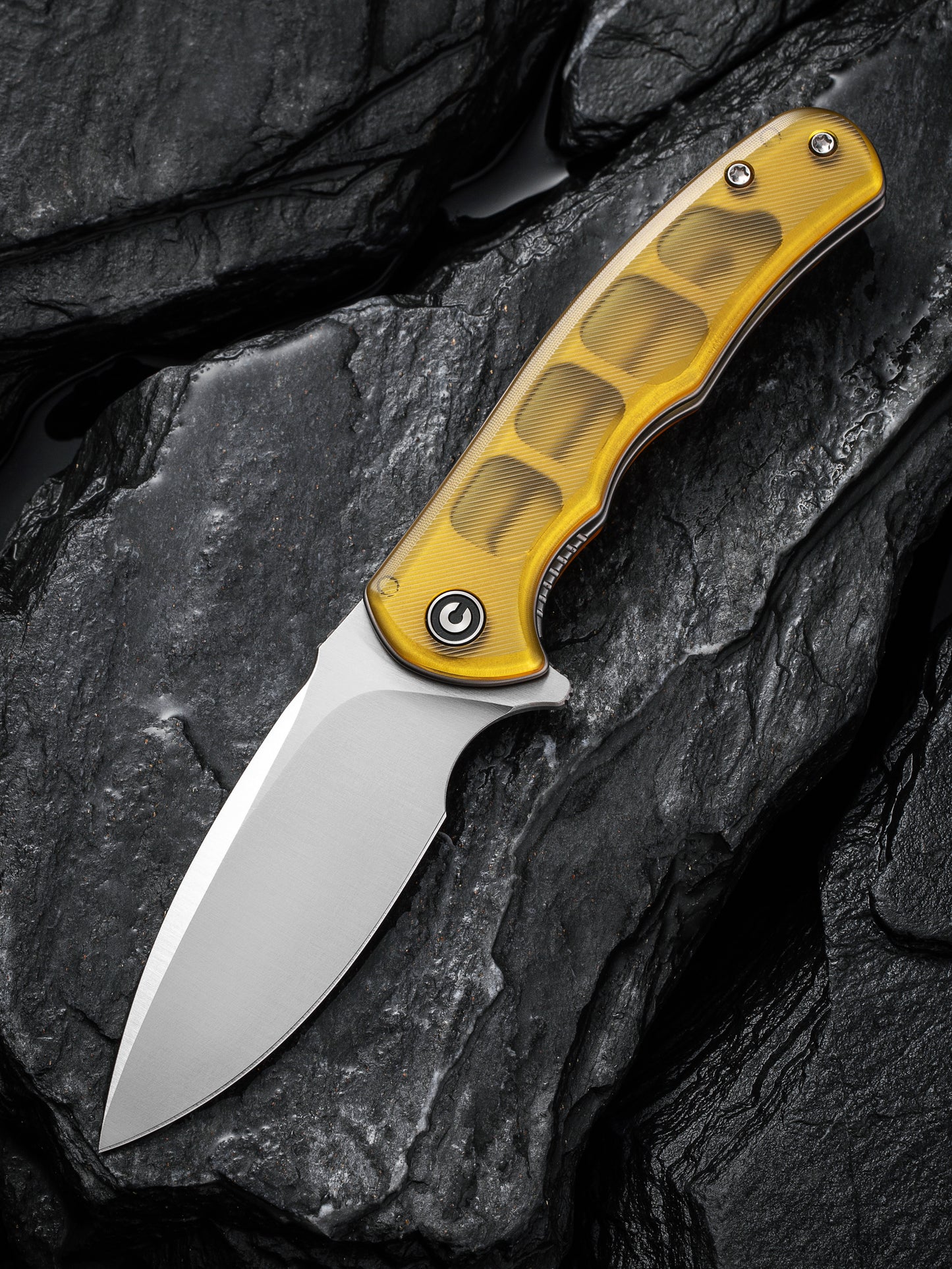 Civivi Mini Praxis 2.98" D2 Polished Ultem Folding Knife C18026C-4