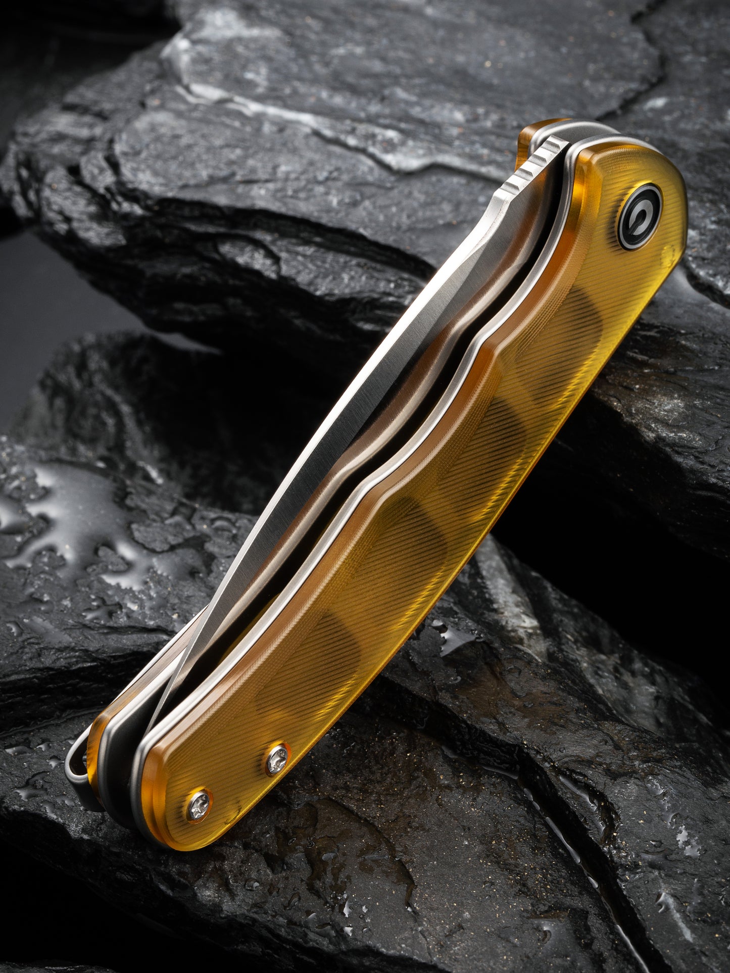 Civivi Mini Praxis 2.98" D2 Polished Ultem Folding Knife C18026C-4