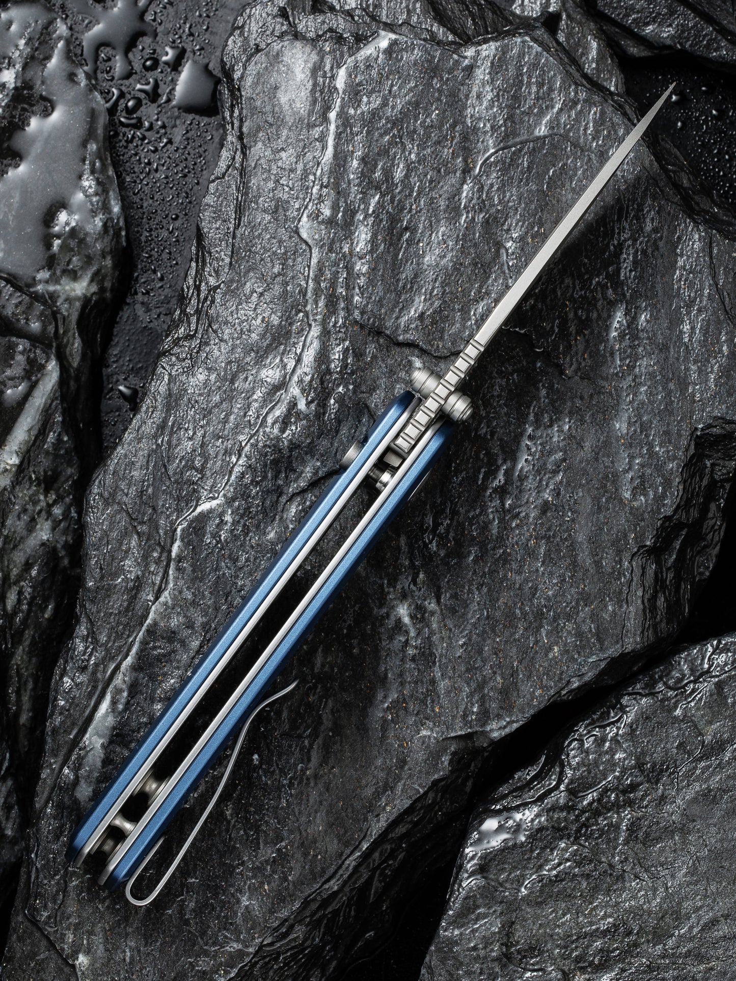 Civivi Altus 2.97" Nitro-V Blue Aluminium Folding Knife C20076-6