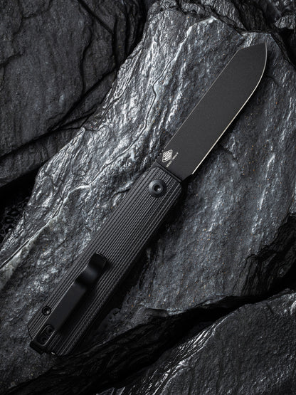 Civivi Sendy 2.83" Nitro-V Milled Black G10 Folding Knife by Ben Peterson C21004B-2