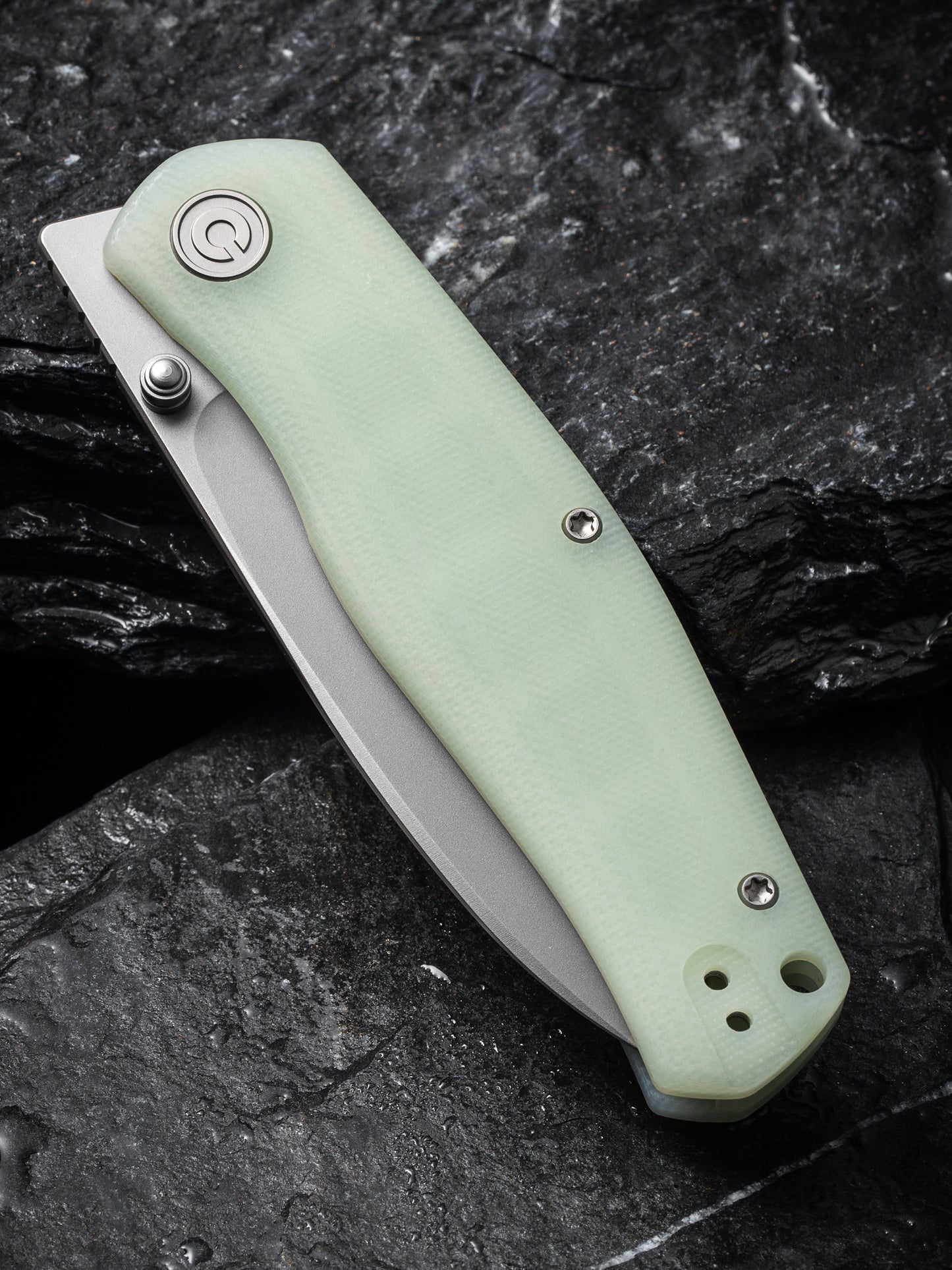 Civivi Sokoke 3.35" 14C28N Natural G10 Folding Knife by Ray Laconico C22007-5
