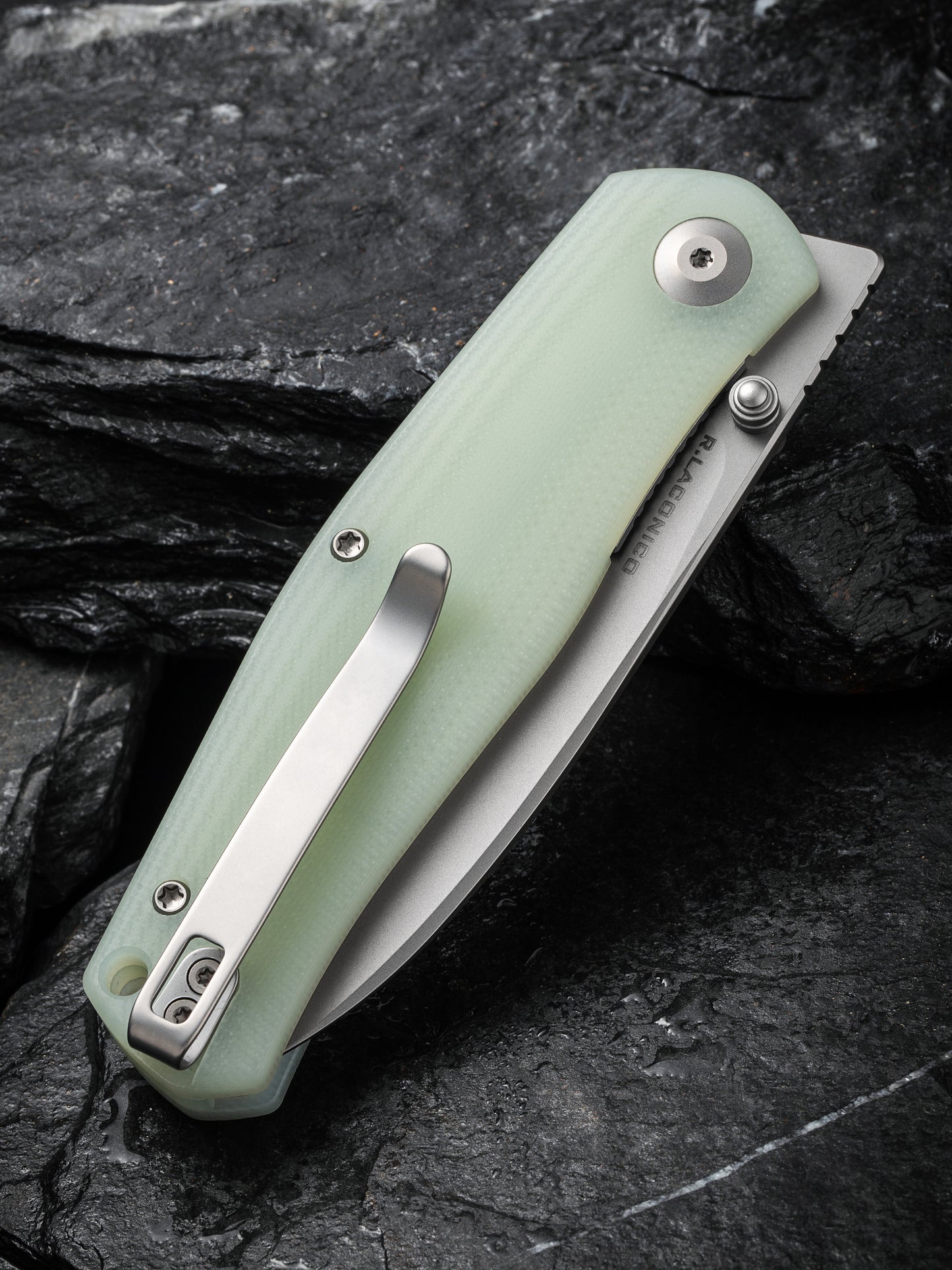 Civivi Sokoke 3.35" 14C28N Natural G10 Folding Knife by Ray Laconico C22007-5