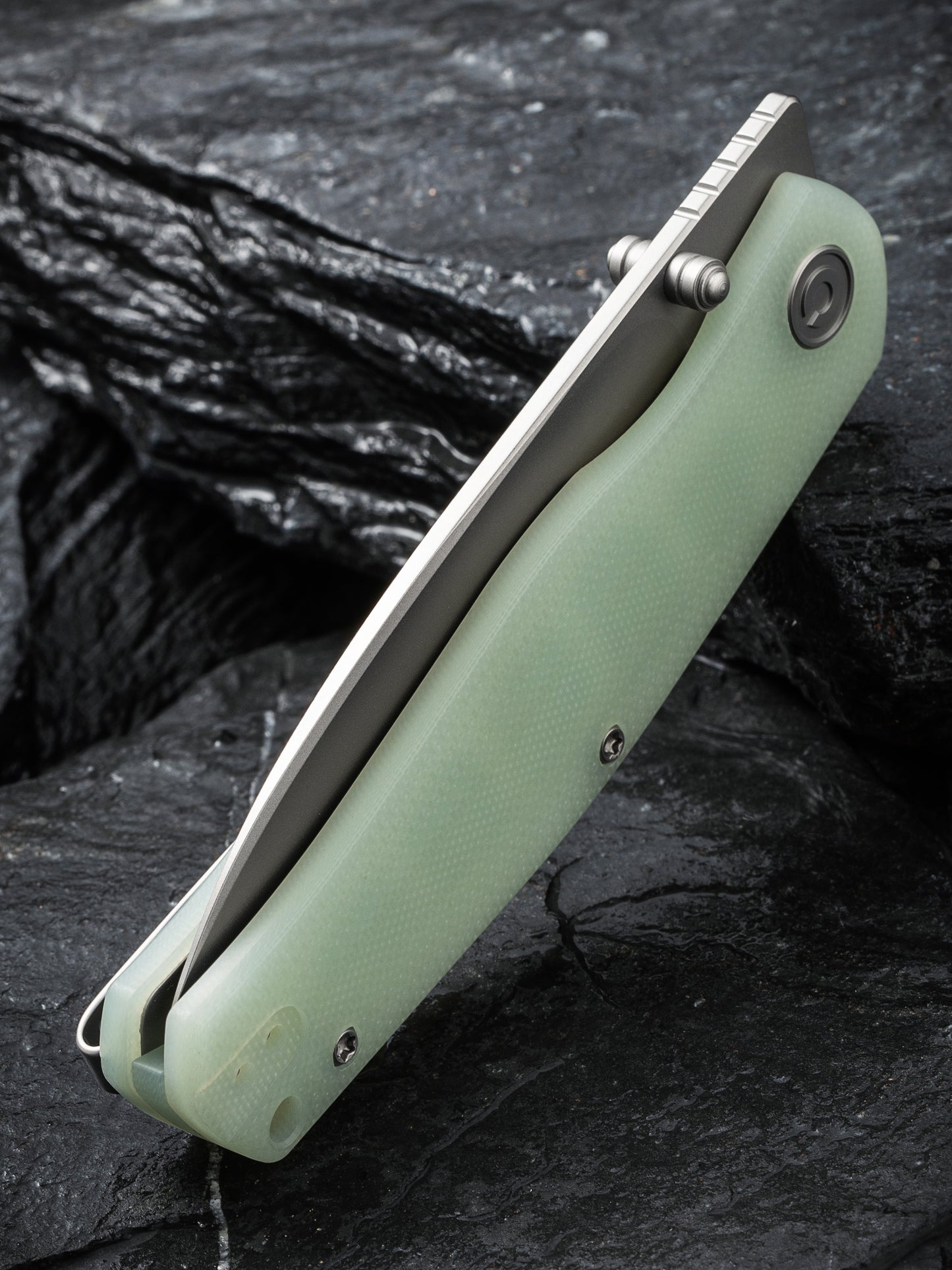 Civivi Sokoke 3.35" 14C28N Natural G10 Folding Knife by Ray Laconico C22007-5