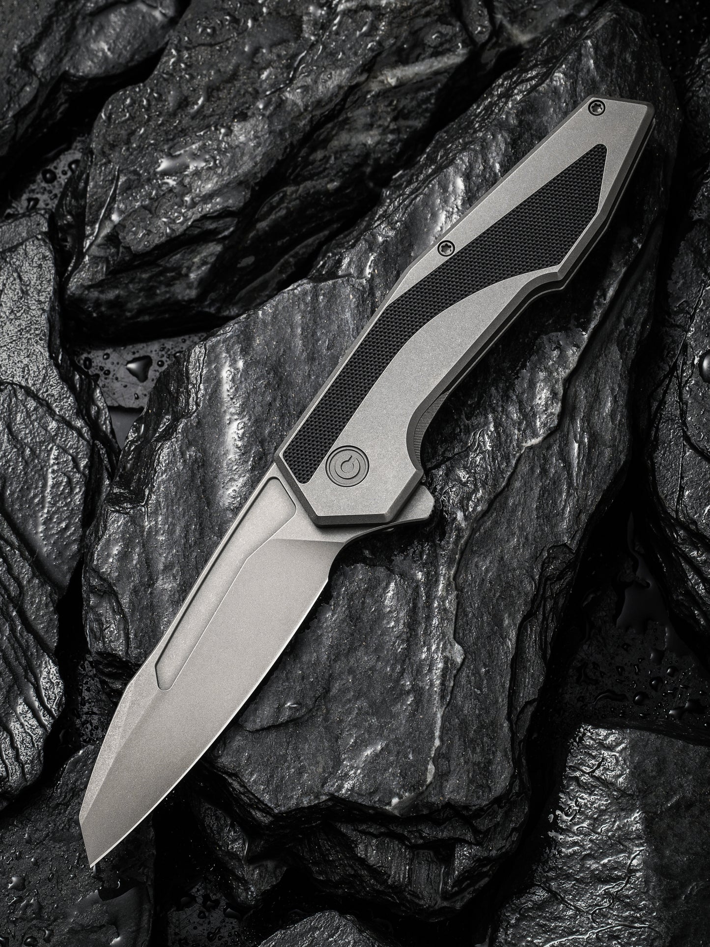 Civivi Hypersonic 3.7" Sandvik 14C28N Gray G10 Folding Knife by Gustavo T. Cecchini C22011-2