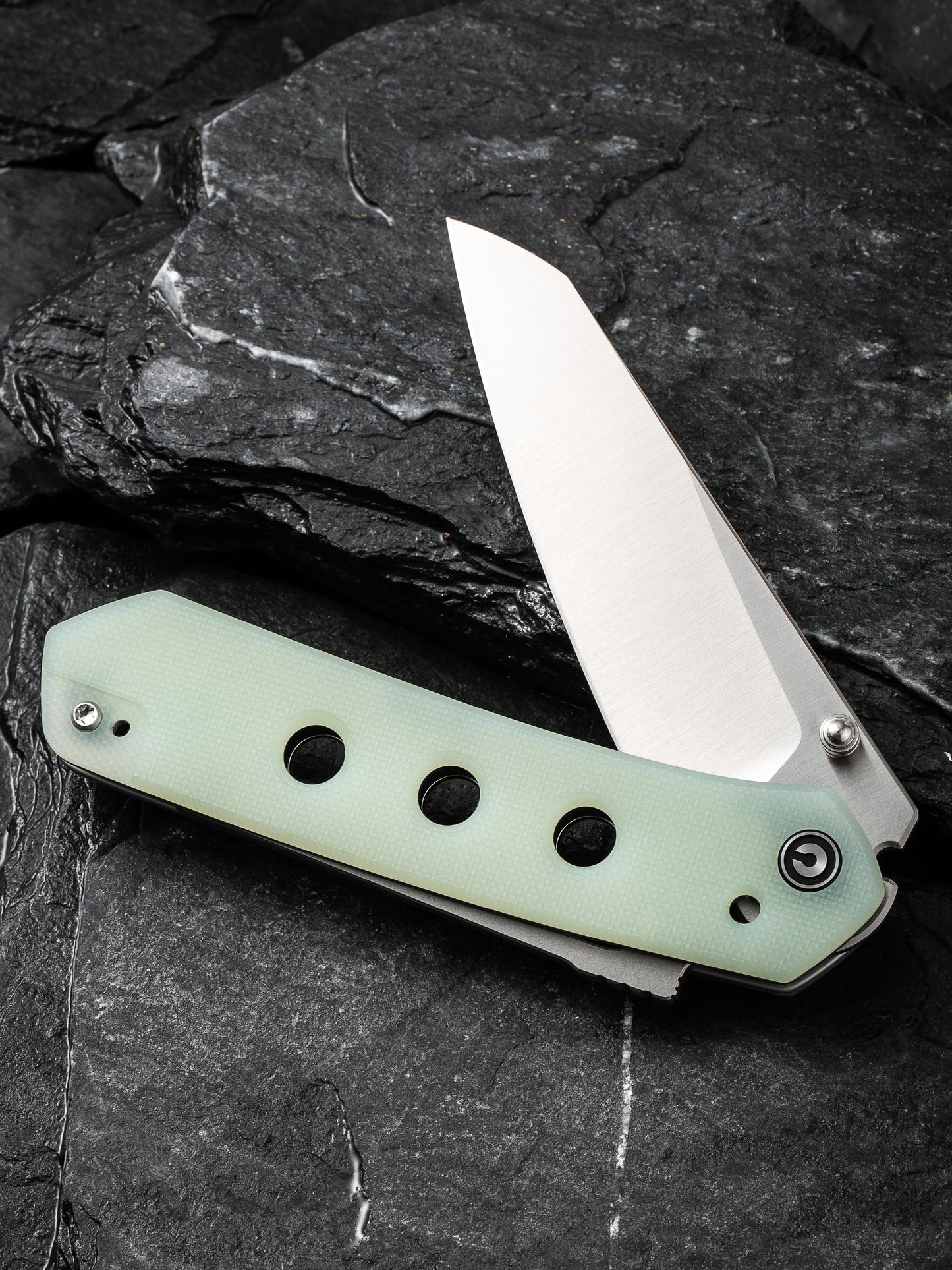 Civivi Vision FG 3.54" Nitro-V Natural G10 Folding Knife by Snecx C22036-2