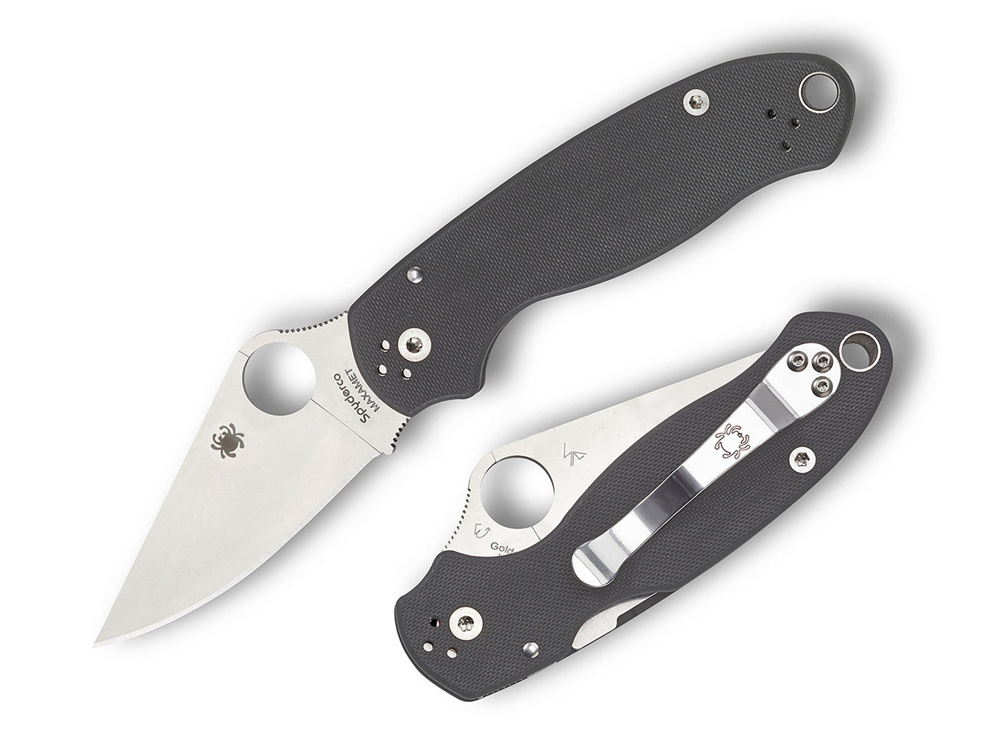 Spyderco Para 3 2.93" Maxamet Dark Gray G-10 Folding Knife C223GPDGY
