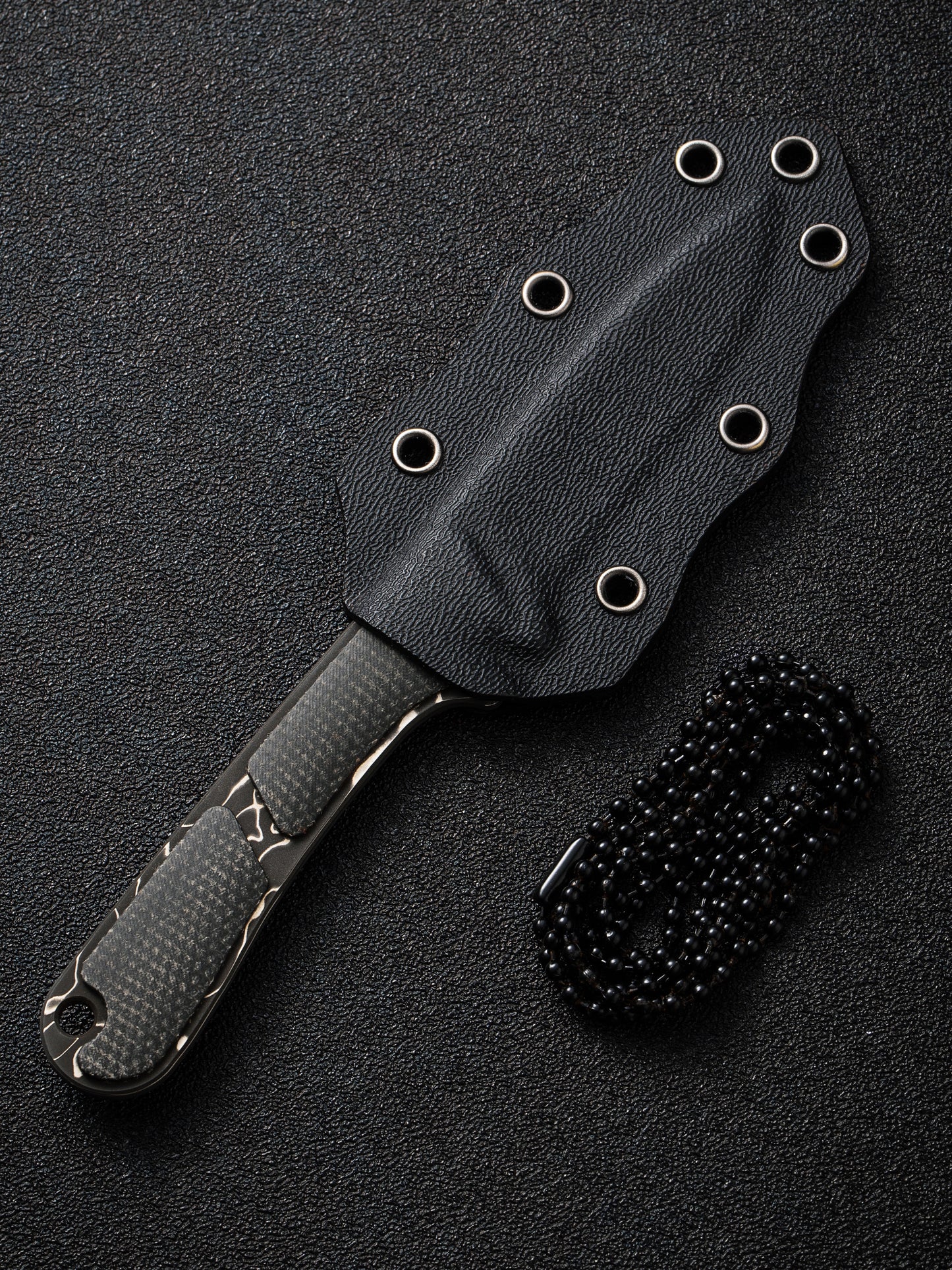 Civivi Mini Elementum 2.24" Damascus Micarta Fixed Blade Knife C23010-DS1