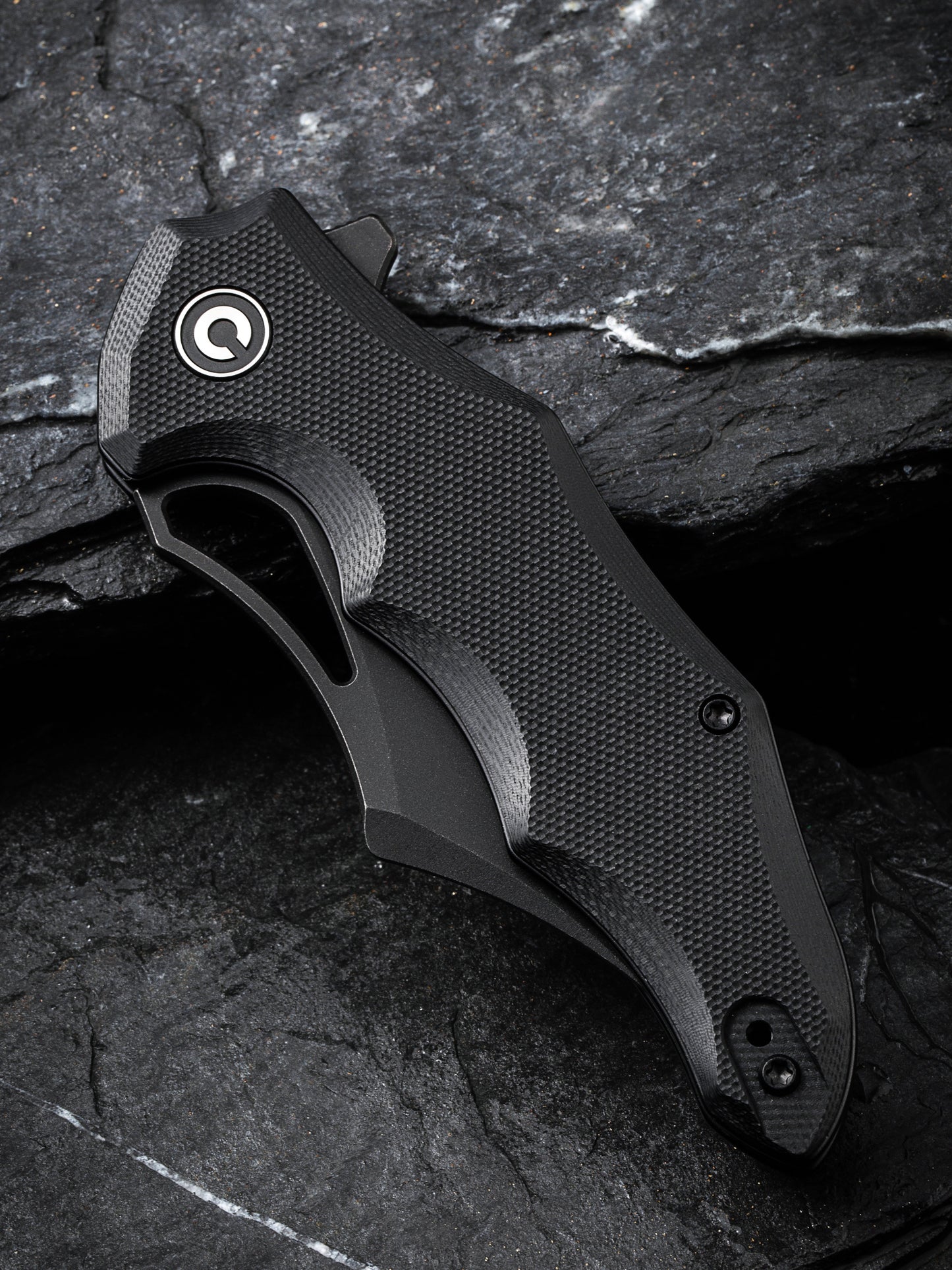 Civivi Chiro 3.1" Sandvik 14C28N Black G10 Folding Knife C23046-1