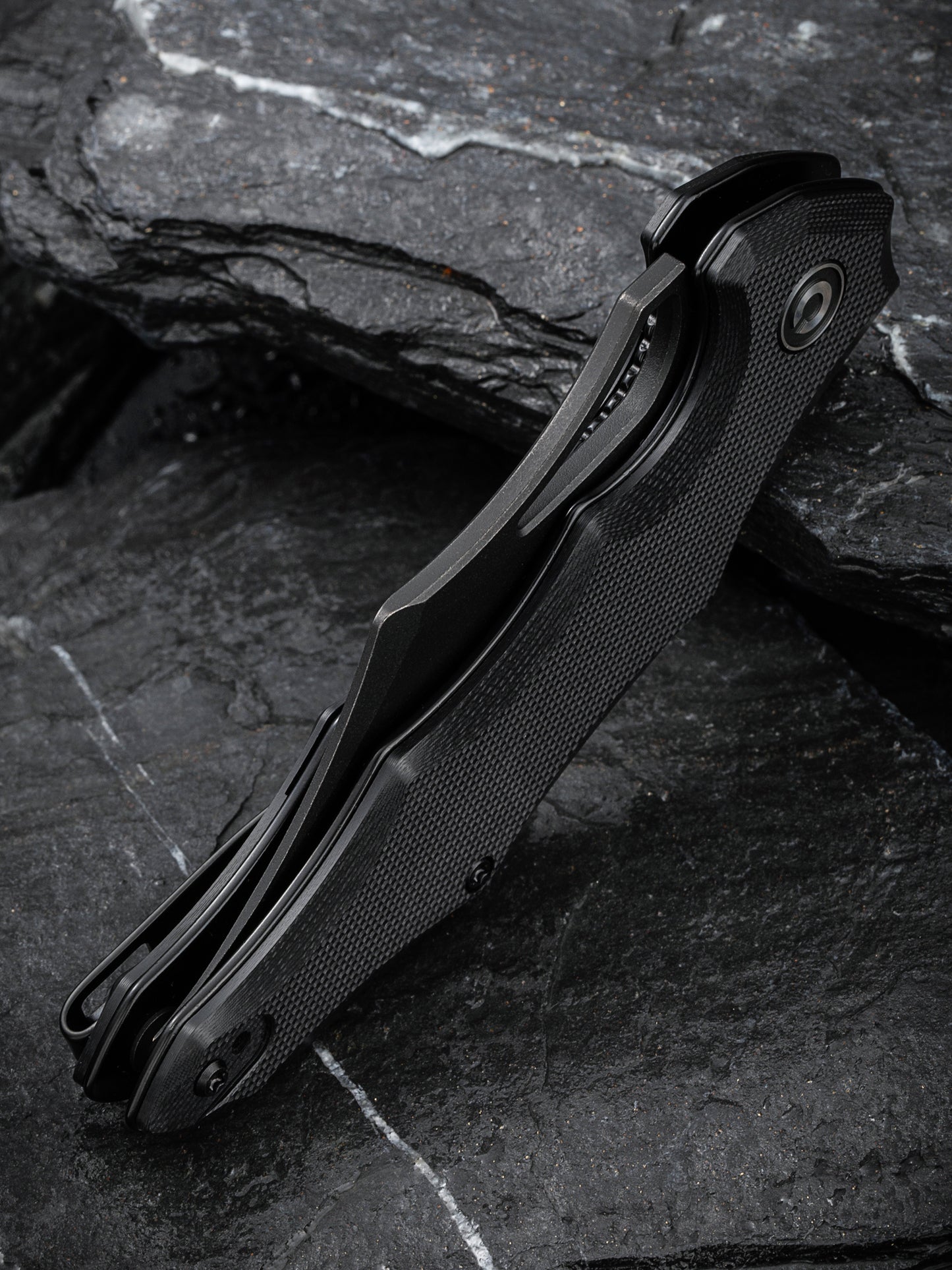 Civivi Chiro 3.1" Sandvik 14C28N Black G10 Folding Knife C23046-1