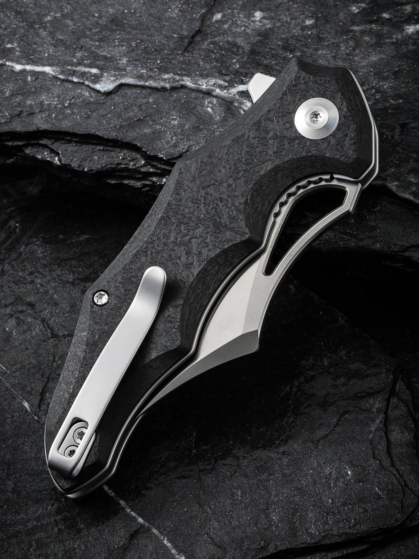 Civivi Chiro 3.1" Sandvik 14C28N Shredded G10 Folding Knife C23046-3