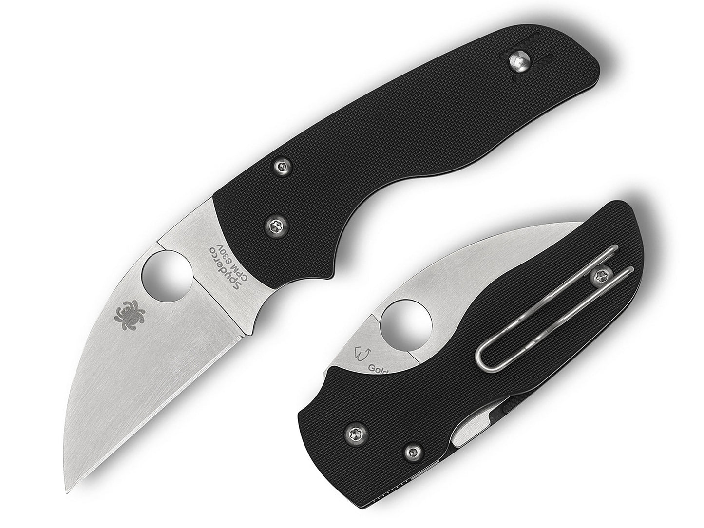Spyderco Lil' Native Wharncliffe 2.44" CPM S30V G10 Folding Knife C230GPWC