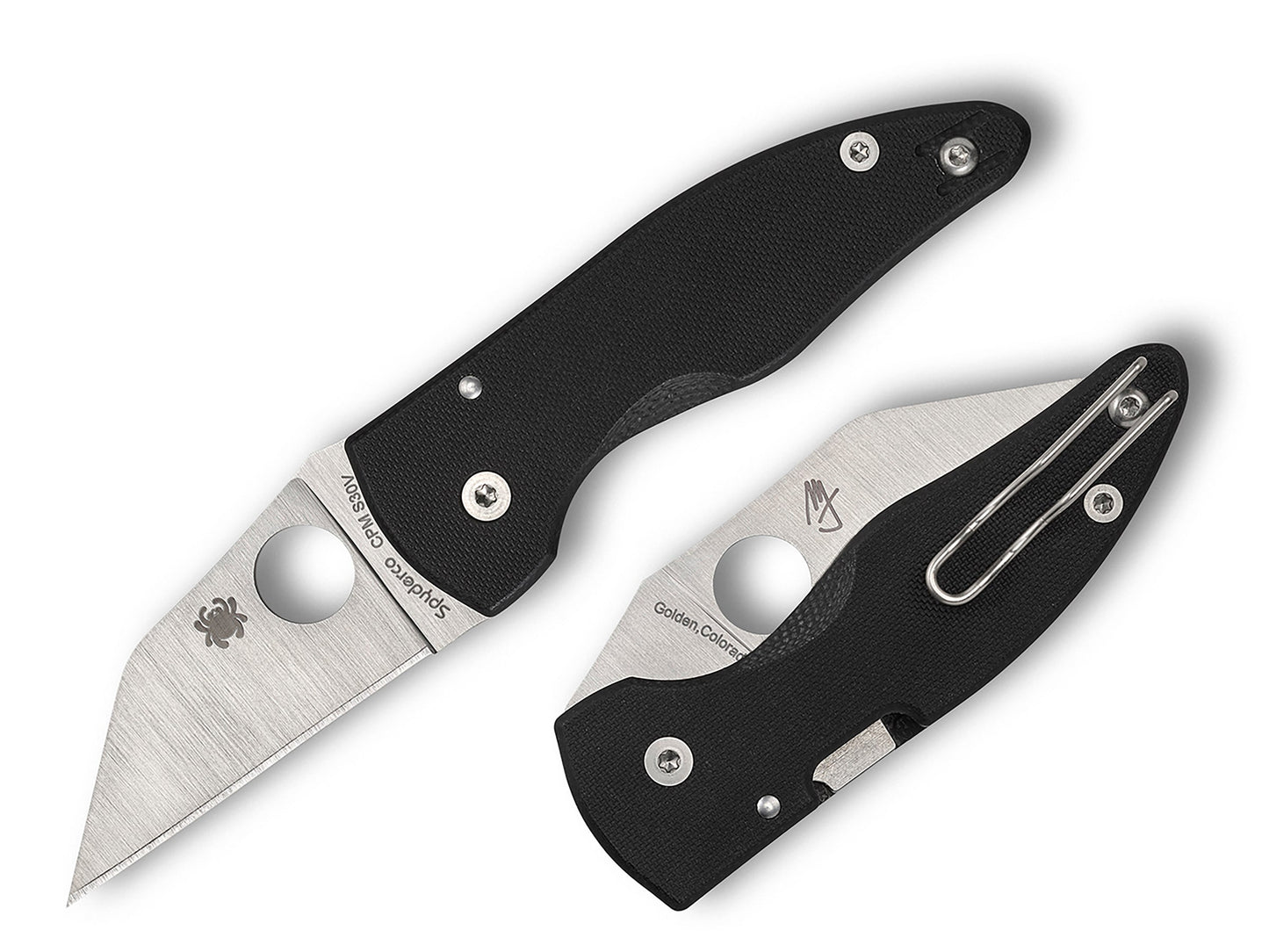 Spyderco MicroJimbo 2.45" CPM S30V G-10 Folding Knife C264GP
