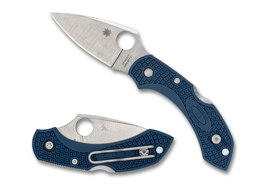 Spyderco Dragonfly 2 2.28" CPM SPY27 Cobalt Blue FRN Folding Knife C28PCBL2