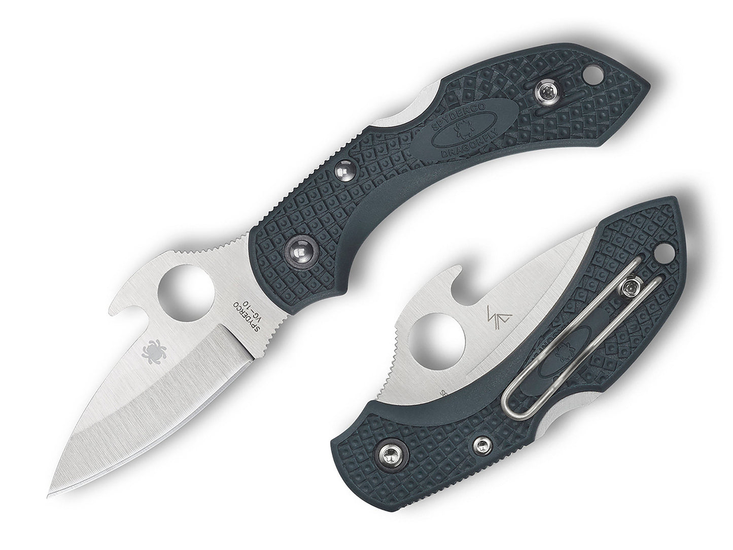 Spyderco Dragonfly 2 Emerson Opener 2.28" VG-10 Folding Knife C28PGYW2