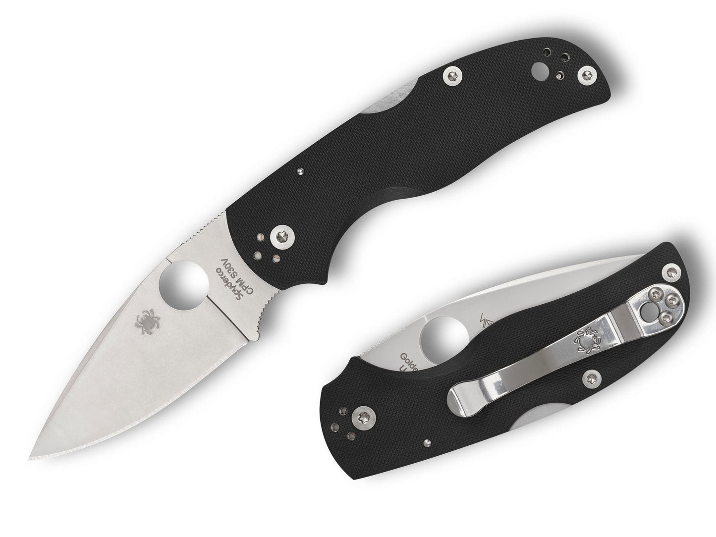 Spyderco Native 5 3" CPM S30V G-10 Folding Knife C41GP5