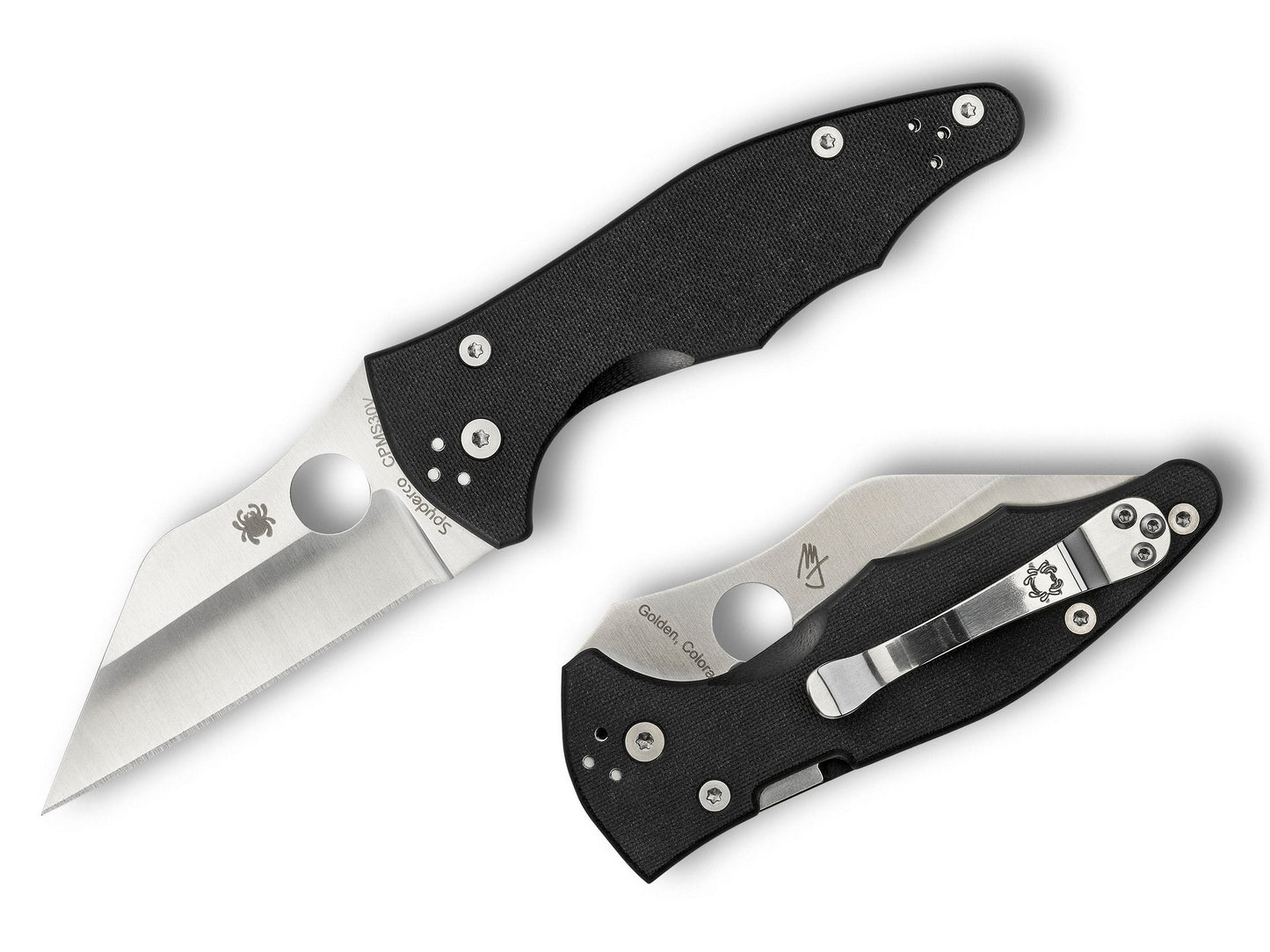 Spyderco Yojimbo 2 3.2" CPM S30V G-10 Folding Knife C85GP2