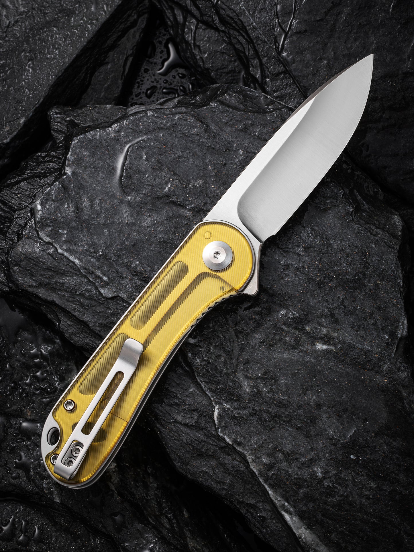Civivi Elementum 2.96" D2 Polished Ultem Folding Knife C907A-4