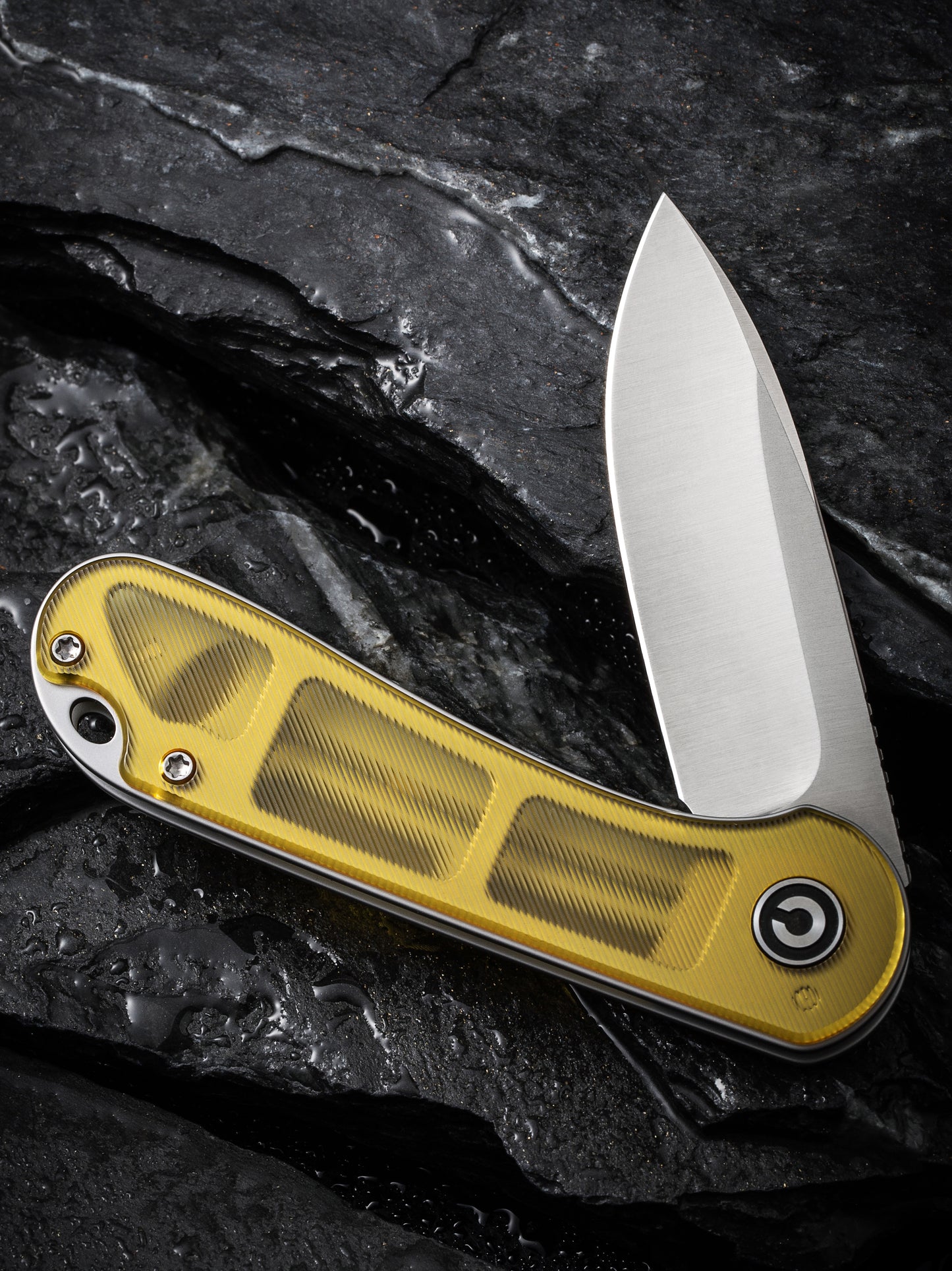 Civivi Elementum 2.96" D2 Polished Ultem Folding Knife C907A-4