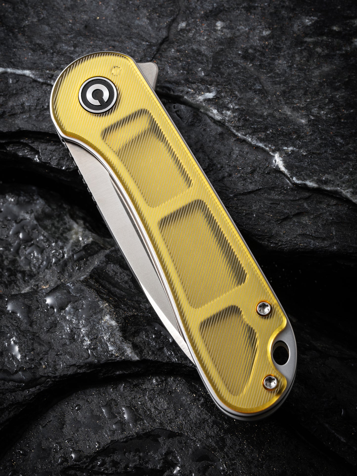 Civivi Elementum 2.96" D2 Polished Ultem Folding Knife C907A-4