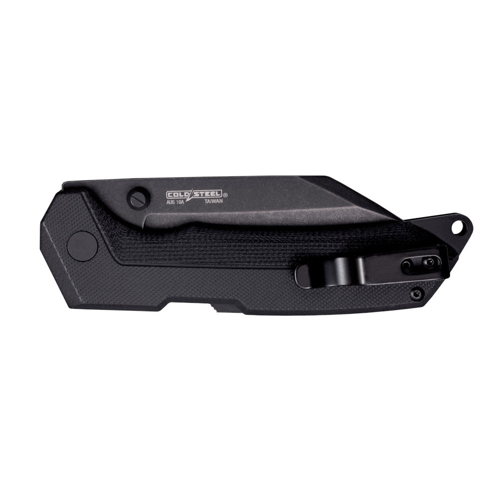 Cold Steel Karve 3.75" AUS10A Black Atlas Lock Folding Knife FL-38VK