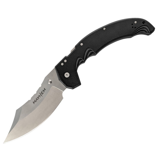 Cold Steel Mayhem 6" AUS-10A Atlas Lock G10 Cleaver Folding Knife FL-60DPLM