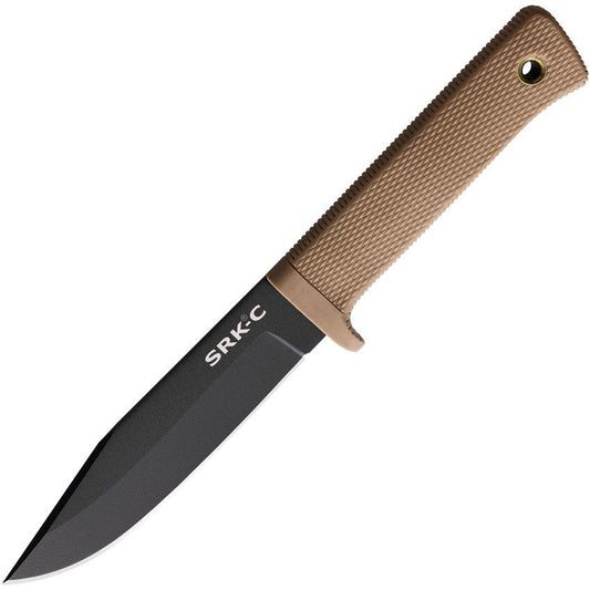 Cold Steel SRK Compact 5" SK-5 Desert Tan Kray-Ex Survival Rescue Knife