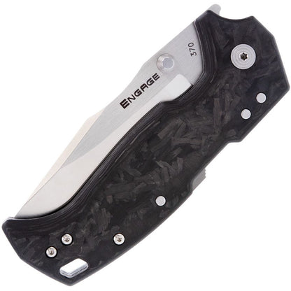 Cold Steel Engage Limited Edition 3.5" CTS XHP Atlas Lock Carbon Fiber Folding Knife FL-35DPLC-XC