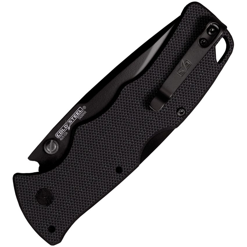 Cold Steel Verdict 3" AUS10A Black Spear Point Folding Knife FL-C3SP10A
