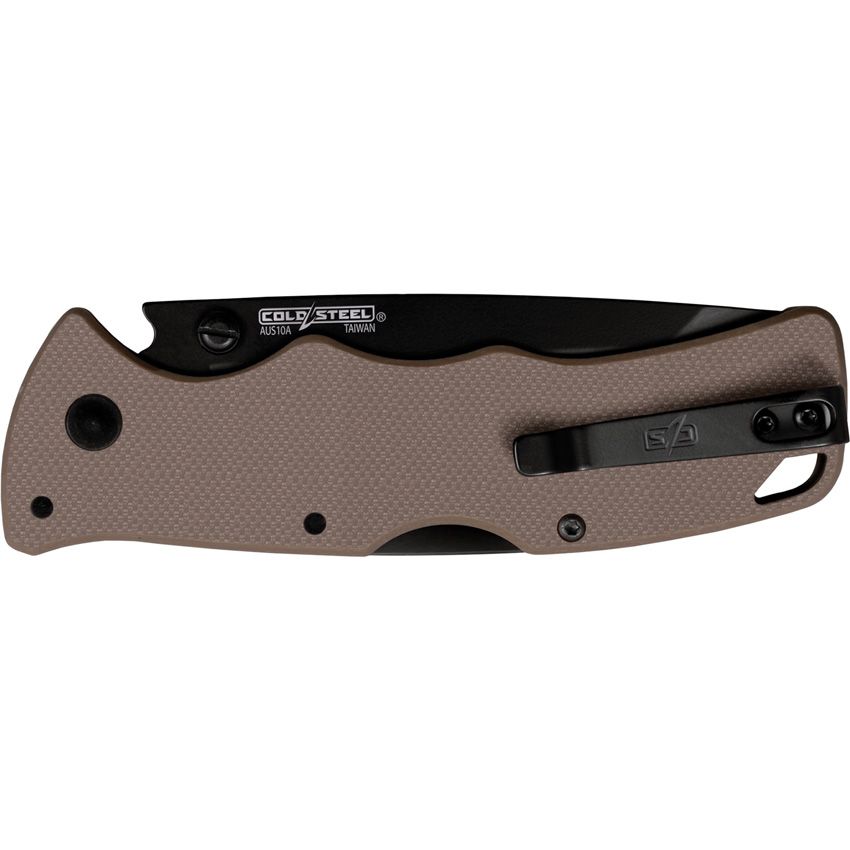 Cold Steel Verdict 3" AUS10A FDE Tanto Point Folding Knife FL-C3T10AFDE