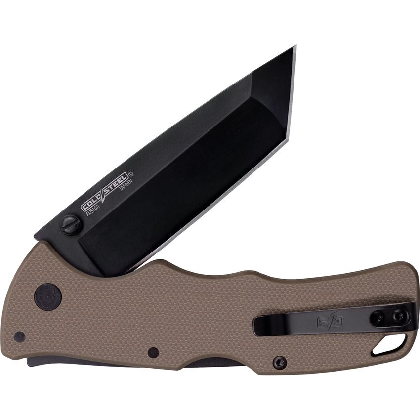 Cold Steel Verdict 3" AUS10A FDE Tanto Point Folding Knife FL-C3T10AFDE