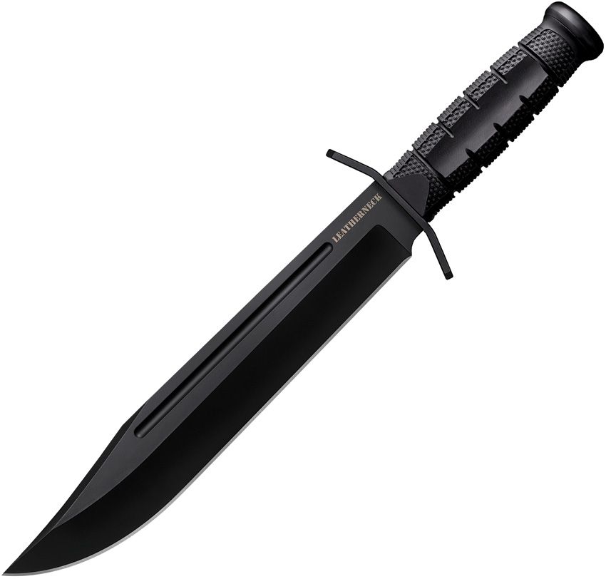 Cold Steel Leatherneck Bowie 10.5" D2 Black Fixed Blade Knife FX-LTHRNK