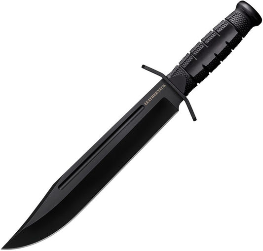 Cold Steel Leatherneck Bowie 10.5" D2 Black Fixed Blade Knife FX-LTHRNK