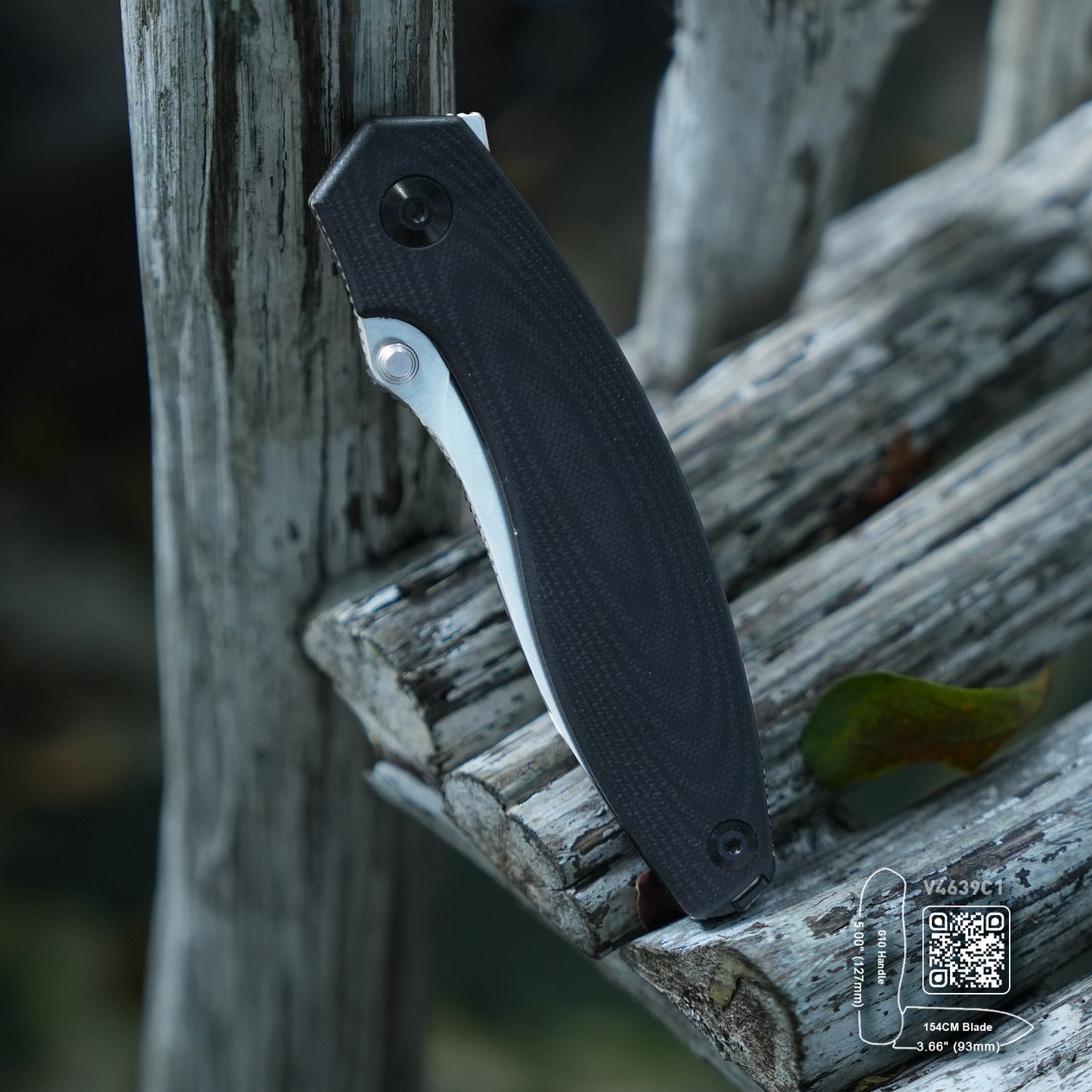 Kizer Doberman 3.66" 154CM G10 Folding Knife V4639C1