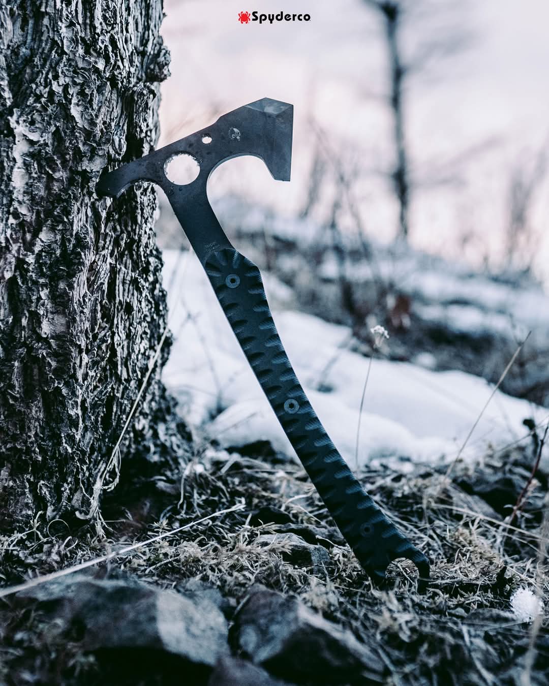 Spyderco Warrior Hawk 13.68" D2 Tomahawk Axe by Laci Szabo