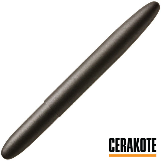 Fisher Cerakote Bullet Space Pen Armor Black with Moonscape Box
