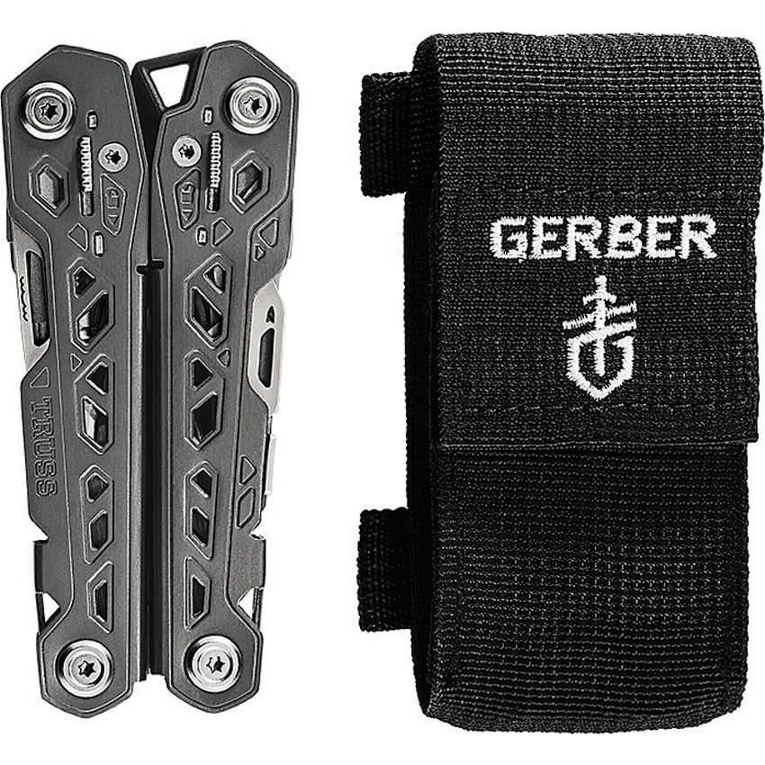 Gerber Truss Gray 17-Tool Multi-Tool with MOLLE Sheath