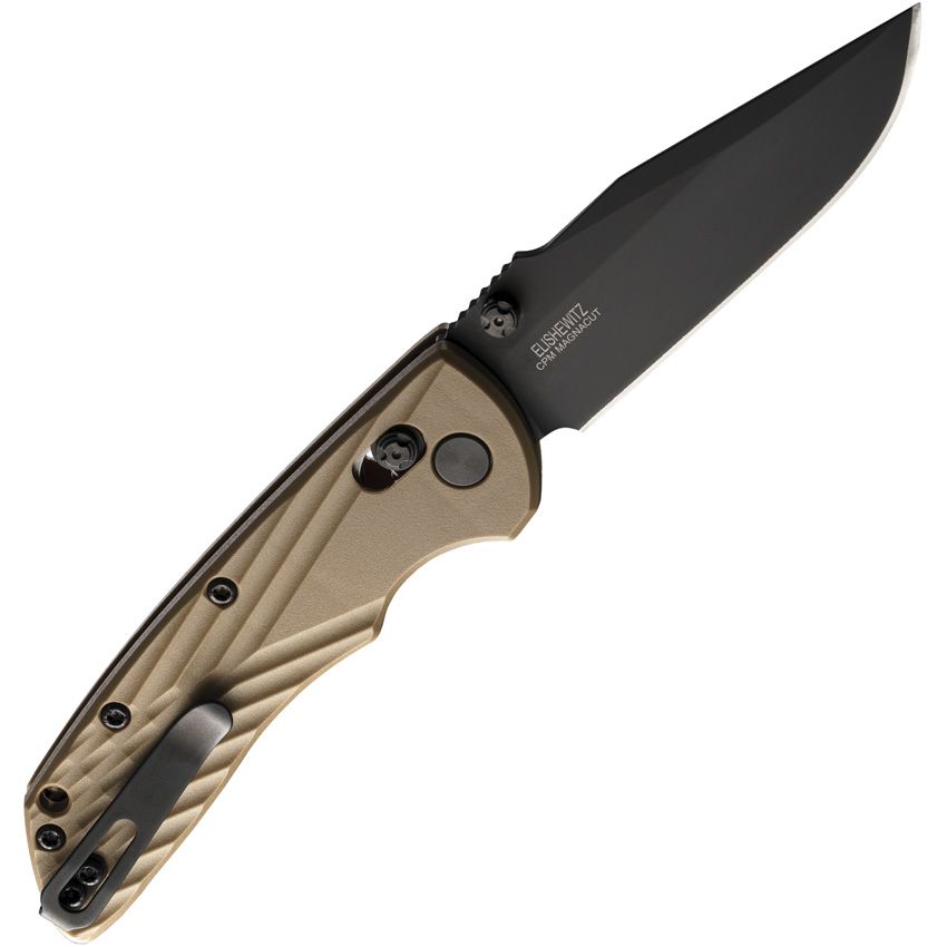 Hogue Deka ABLE 3.25" CPM Magnacut Cerakote FDE FRN Folding Knife