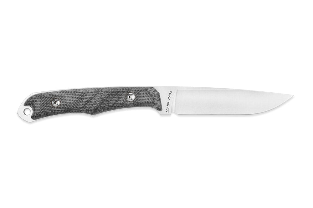 Chris Reeve Inyoni 3.78" Magnacut Black Micarta Fixed Blade Knife INY-1000