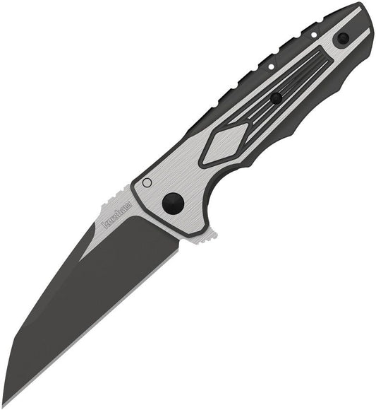 Kershaw Deadline 3.25" KVT Ball-Bearing Flipper PVD/Satin Folding Knife - Diskin Design - 1087