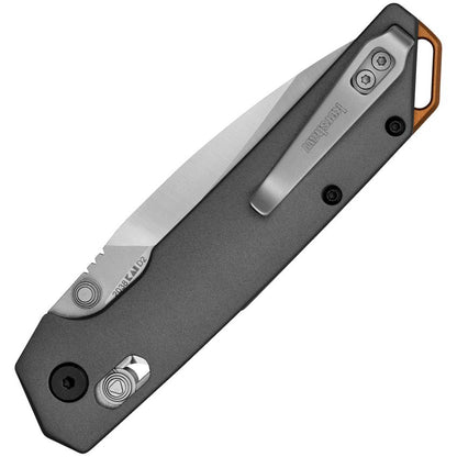 Kershaw Iridium 3.4" D2 Gray DuraLock KVT Aluminum Folding Knife 2038