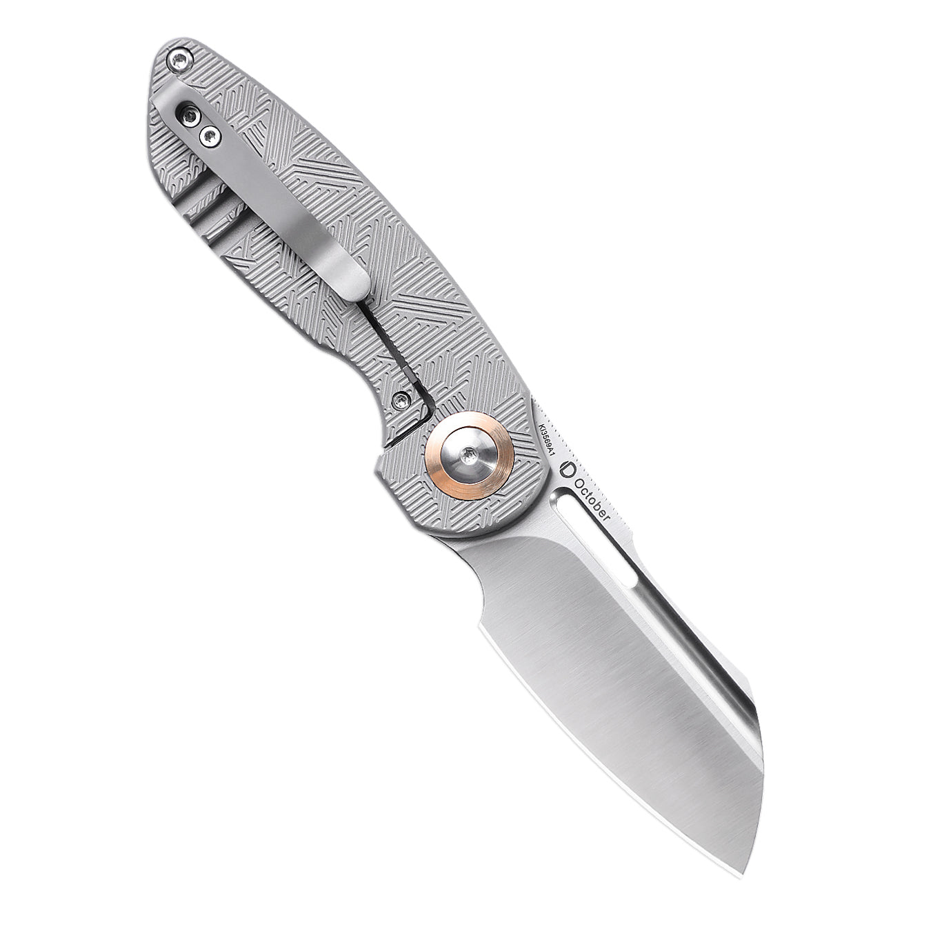 Kizer October 2.93" CPM-20CV Titanium Folding Knife Ki3569A1