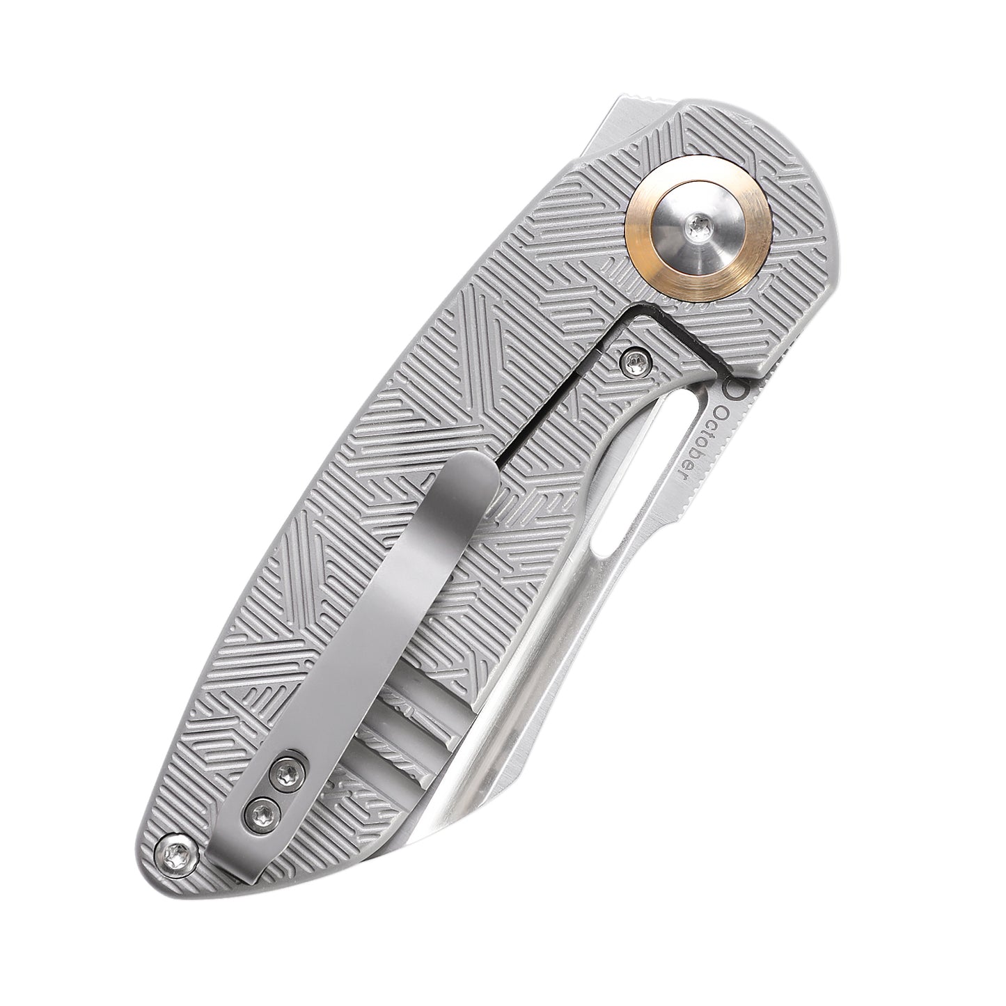 Kizer October 2.93" CPM-20CV Titanium Folding Knife Ki3569A1