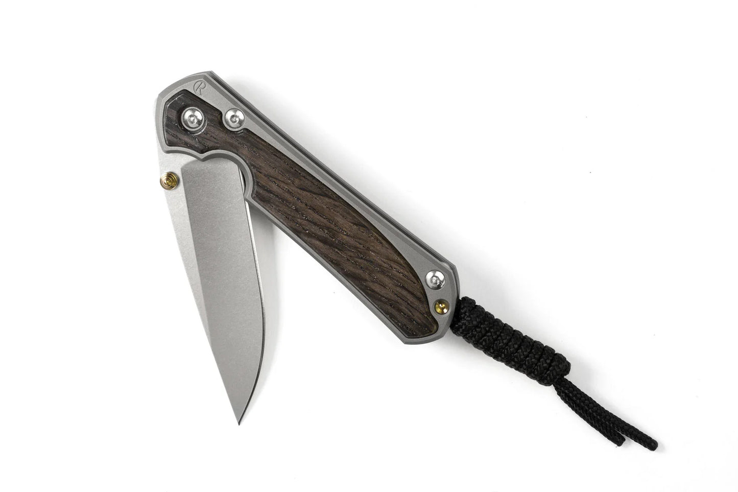 Chris Reeve Large Sebenza 31 Bog Oak 3.61" CPM Magnacut Titanium Folding Knife L31-1100