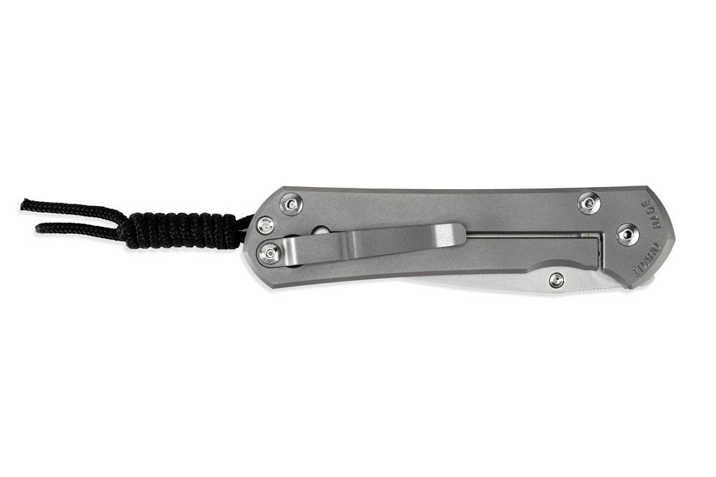 Chris Reeve Small Sebenza 31 CGG Forever Flag 2.99" CPM Magnacut Titanium Folding Knife S31-1690