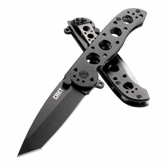 CRKT M16-02KS 3" Tanto Carson Flipper Framelock Folding Knife - Kit Carson Design
