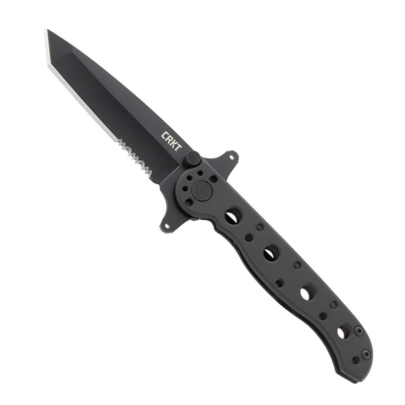 CRKT M16-10KSF 3" Carson Flipper Tanto Folding Knife - Kit Carson Design