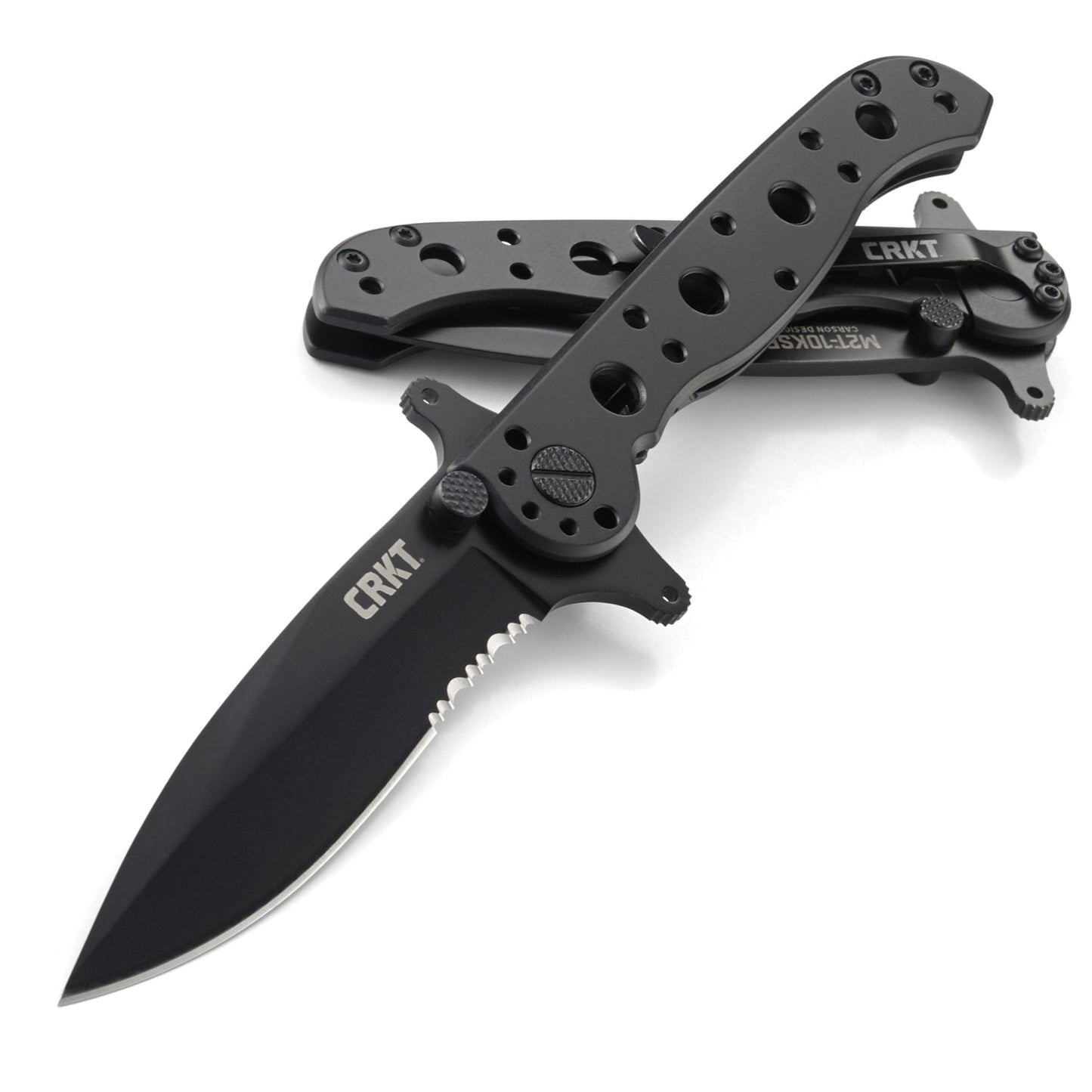 CRKT M21-10KSF 3.13" Carson Flipper Framelock Folding Knife - Kit Carson Design