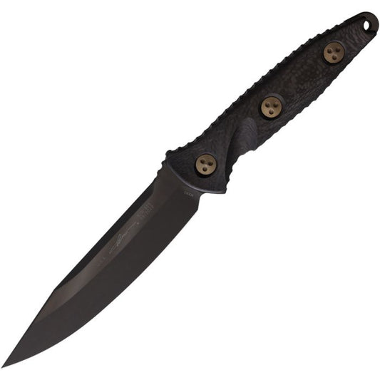 Microtech SOCOM Alpha S/E 5.6" M390 DLC Carbon Fiber Handle Fixed Blade Knife